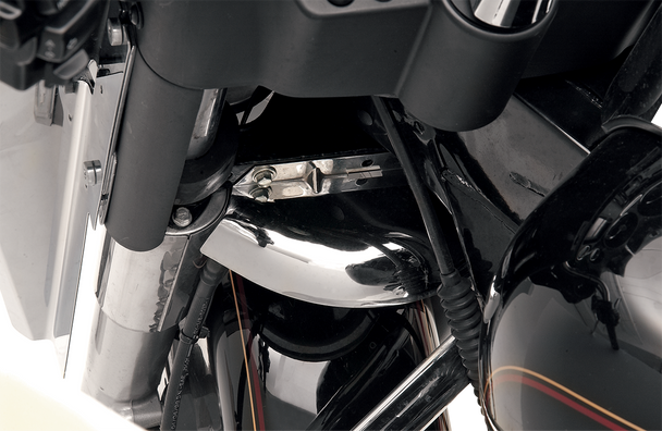 DRAG SPECIALTIES Front Fork Air Baffle - Chrome - Replacement OE Number 58520-79B 23-0421-SC3