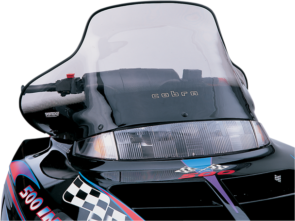 POWERMADD/COBRA Windshield - 15.5" - Tint - Polaris 11330