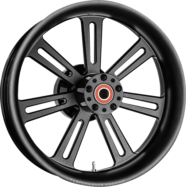 PERFORMANCE MACHINE (PM) Sierra Wheel - Rear/Single Disc - ABS - Black - 18" x 5.50" 12697814RSRRSMB