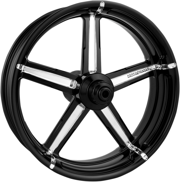 PERFORMANCE MACHINE (PM) Wheel - Formula - Single Disc - Rear - Platinum CutÂ¢Ã¢â‚¬Å¾Ã‚Â¢ - 18"x5.50" - With ABS - '09+ FL 12697814FRMBMP