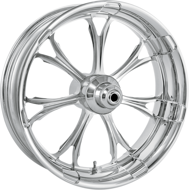 PERFORMANCE MACHINE (PM) Wheel - Paramount - Single Disc - Rear - Chrome - 18"x5.50" - With ABS - '09+ FLT 12697814RPARCH