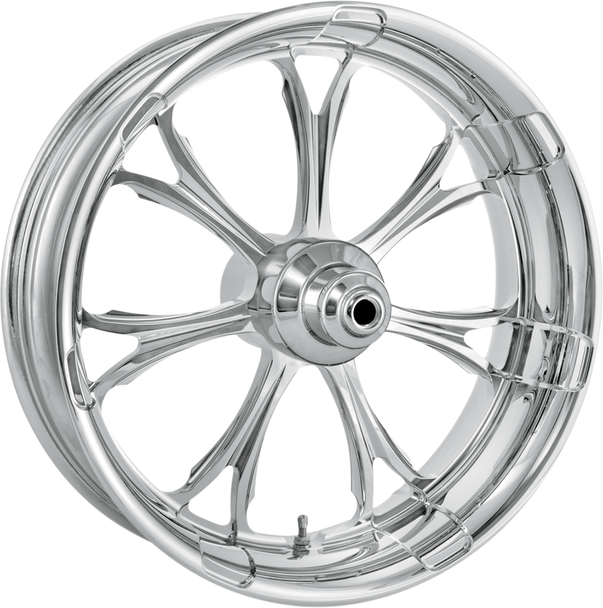 PERFORMANCE MACHINE (PM) Wheel - Paramount - Dual Disc - Front - Chrome - 21"x3.50" - No ABS - '08+ FL 12027106PARJCH