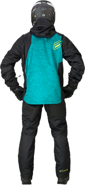 ARCTIVA Lat48 Jacket - Black/Green - Large 3120-1988