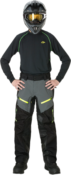 ARCTIVA Summit Shell Pants - Black/Hi-Viz - 30 3130-1215