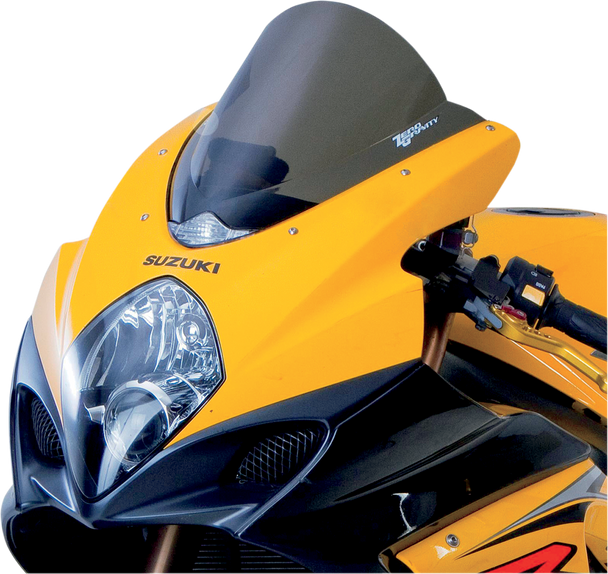 ZERO GRAVITY Double Bubble Windscreen - Smoke - GSXR1 16-111-02