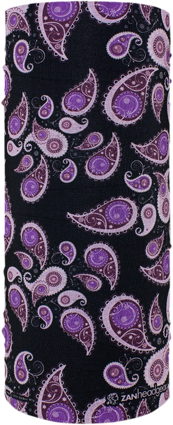 ZAN HEADGEAR Motley Tube - Purple Paisley T228