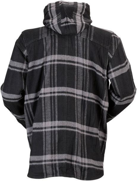 Z1R Timber Flannel Shirt - Black/Gray - 3XL 3040-2837