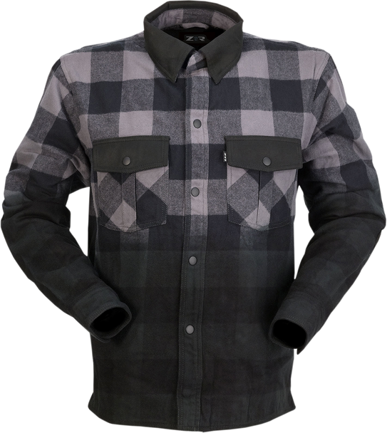 Z1R Duke Ombre Shirt - Gray/Black - Medium 2840-0158