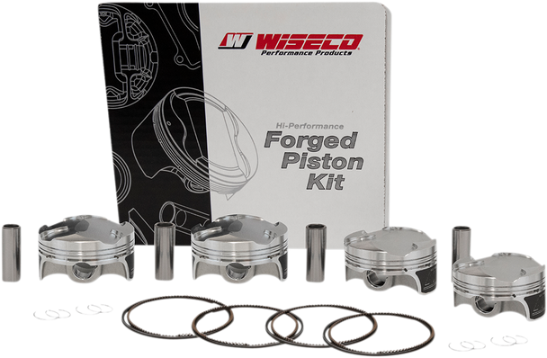Wiseco Piston Kit Kawasaki ZX600 Ninja ZX-6R 2007-2012 13.8:1 Compression CK226