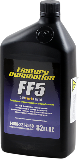 FACTORY CONNECTION F.C. Fork Fluid - 5wt - 1 U.S. quart FF5