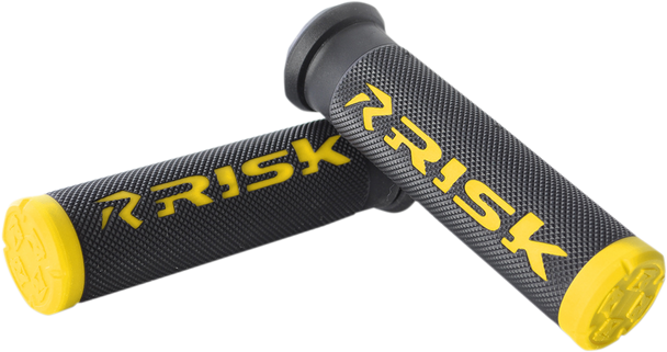 RISK RACING Grips - Fusion 2.0 - ATV - Yellow 00293