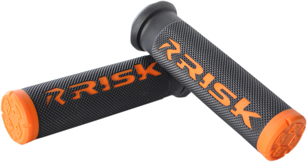 RISK RACING Grips - Fusion 2.0 - ATV - Orange 00292