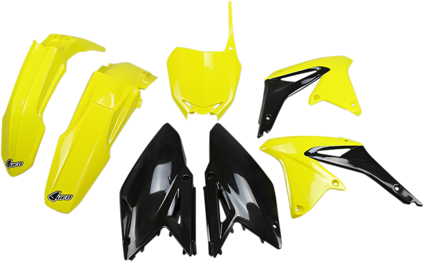 UFO Replacement Body Kit - OEM Yellow/Black - RMZ450 SUKIT417-999K