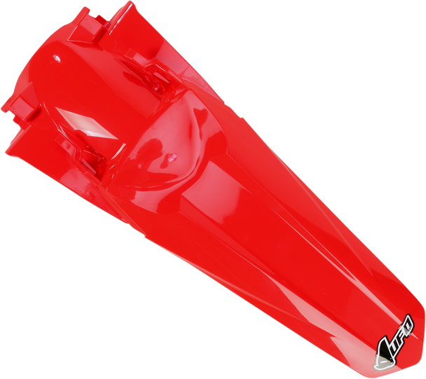 UFO MX Rear Fender - Red - Honda HO04660-070