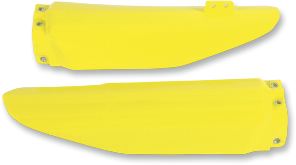 UFO Fork Cover - Yellow - RM85 SU03907-102