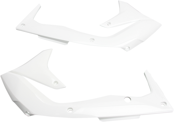 UFO Radiator Shroud - White - KX450F KA04736-047