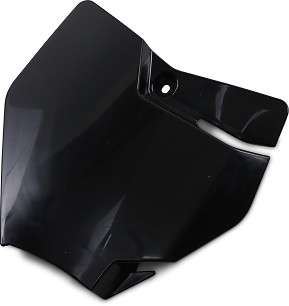 UFO Front Number Plate - Black - KTM KT04074-001