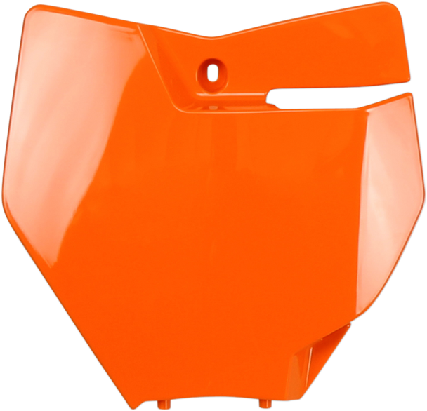 UFO Front Number Plate - Orange - KTM KT04063-127