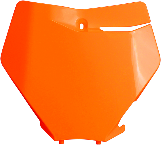 UFO Front Number Plate - Orange - KTM KT04094127