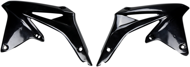 UFO Radiator Shrouds - Black - RMZ 450 SU04917001