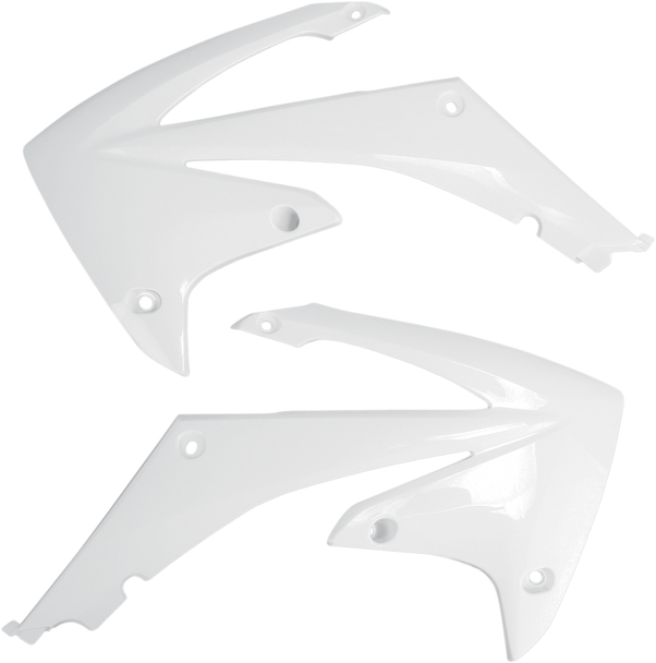 UFO Radiator Shroud  - White - CRF HO04637-041