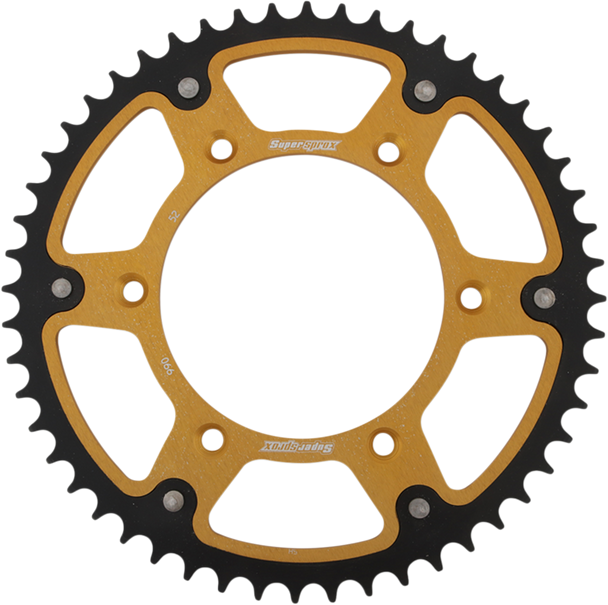 SUPERSPROX Stealth Rear Sprocket - 52-Tooth - Gold - Husaberg RST-990-52-GLD