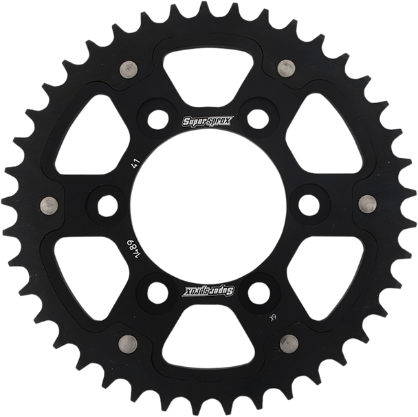 SUPERSPROX Stealth Rear Sprocket - 41-Tooth - Black - Kawasaki RST-1489-41-BLK