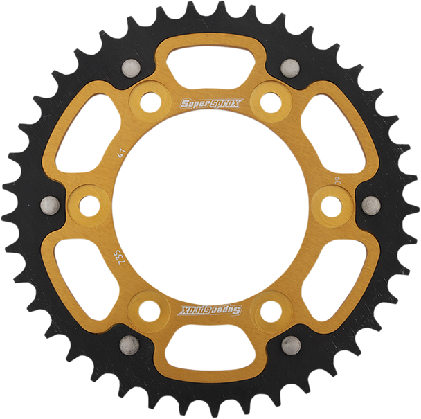 SUPERSPROX Stealth Rear Sprocket - 41-Tooth - Gold - Ducati RST-735-41-GLD