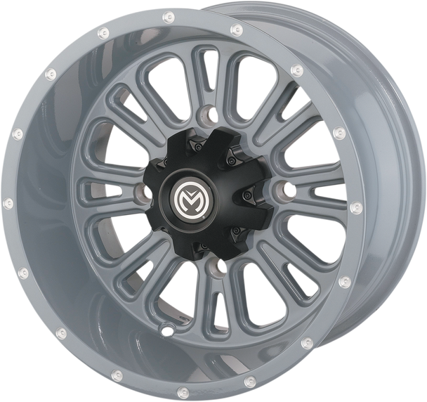 MOOSE UTILITY Wheel - 399X - 14X8 - 4/136 - Gray 399MO148136KG4