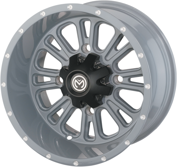 MOOSE UTILITY Wheel - 399X - 14X7 - 4/156 - Gray 399MO147156KG4