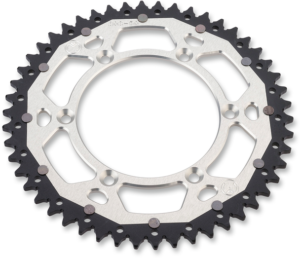 MOOSE RACING Dual Sprocket MSE - Silver - 52-Tooth 1210-897-52-11X