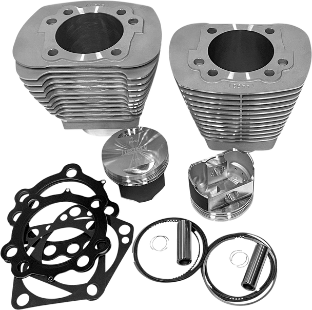 REVOLUTION PERFORMANCE, LLC Cylinder Kit - 85" - Natural Silver RP201-213W