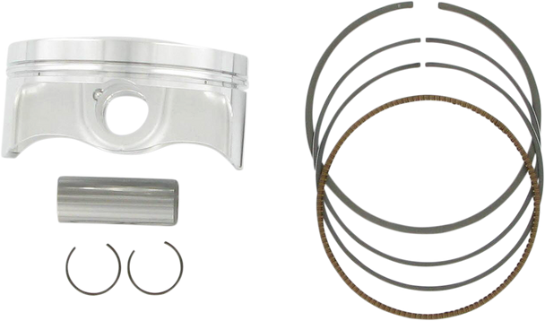 Wiseco Piston Kit 77.00mm 14.1:1 Compression Kawasaki KX250F 2004-2005 Suzuki RM-Z250 2004-2006 4843M07700 Wiseco Piston Kit 77.00mm 14.1:1 Compression Kawasaki KX250F 2004-2005 Suzuki RM-Z250 2004-2006 4843M07700