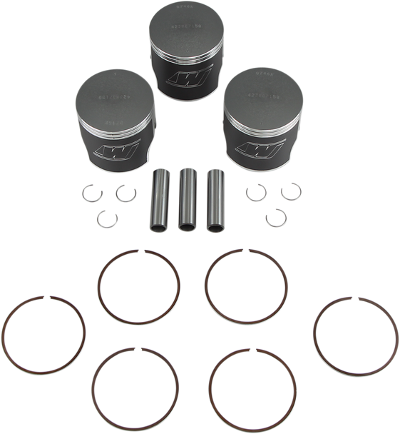 WISECO Piston Kit - Kawasaki 750 - 71.5 mm K106