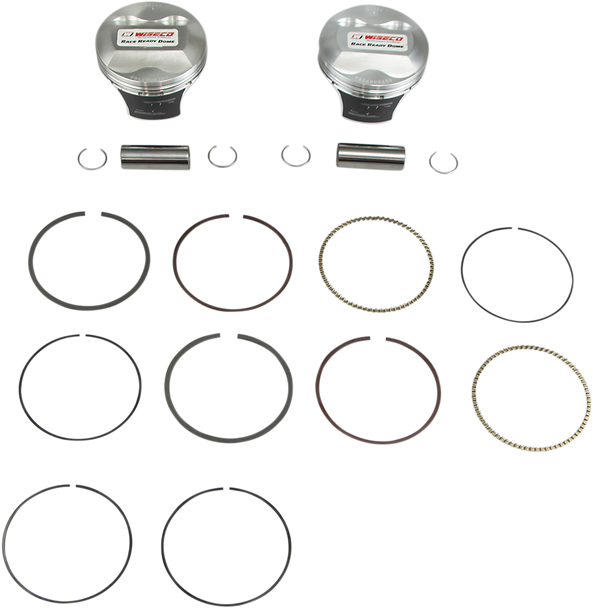 Wiseco 1999-2003 Yamaha XV1600A Road Star 95mm 10.5:1 Piston Kit CK177