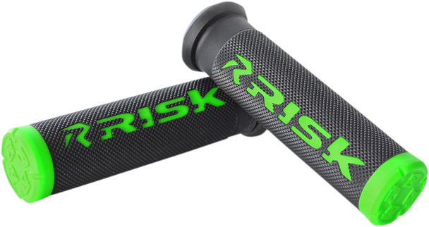 RISK RACING Grips - Fusion 2.0 - ATV - Green 00291