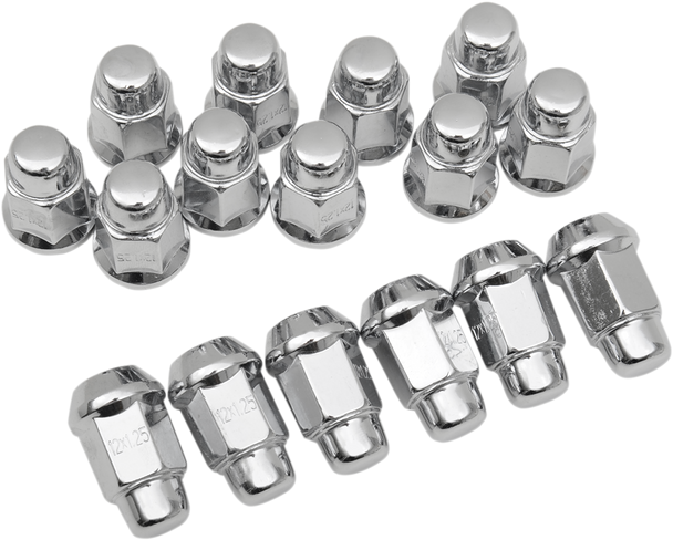 ITP Lug Nut - Chrome - 12 mm - Tapered - 16 Pack ALUG19BX