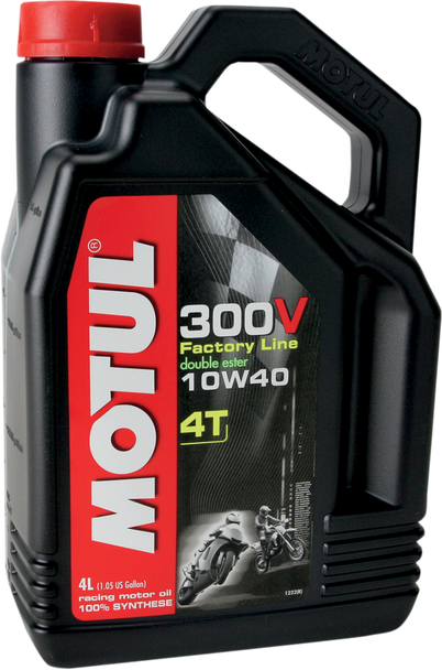 MOTUL 300V Synthestic Ester Oil - 10W-40 - 4 L 104121