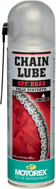 MOTOREX 622 Dirt Chain Lube Spray - 16.9 U.S. fl oz. - Aerosol 102368