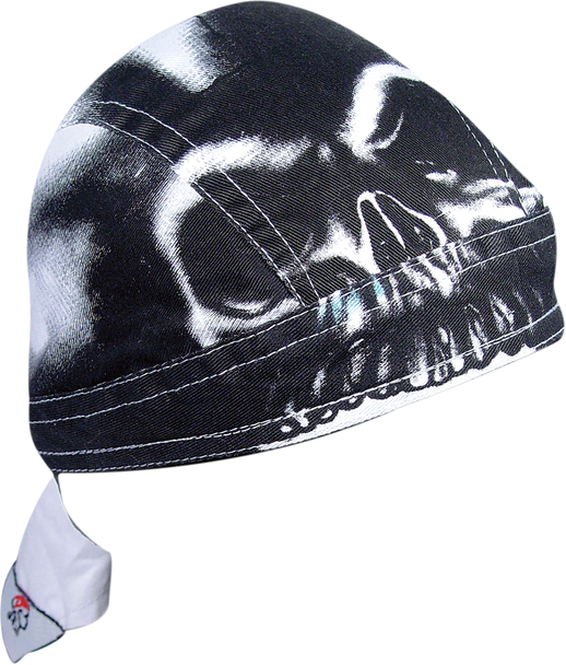 ZAN HEADGEAR Road Hog Flydanna® Headwrap - Airbrush Skull ZSG031