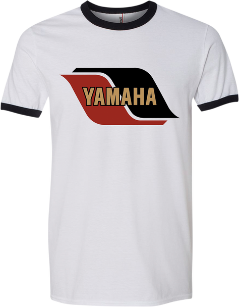 YAMAHA APPAREL Yamaha Legend T-Shirt - White/Black - XL NP21S-M1945-XL