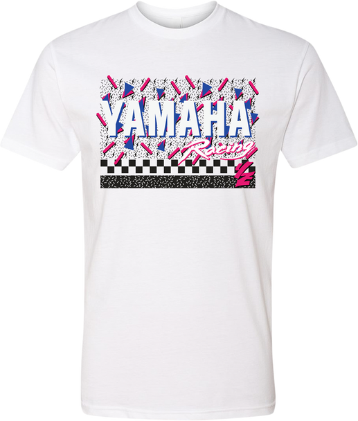 YAMAHA APPAREL Yamaha Confetti T-Shirt - White - Small NP21S-M1786-S