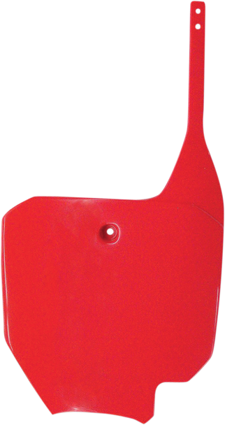 UFO Front Number Plate - Red - Honda HO03624-070