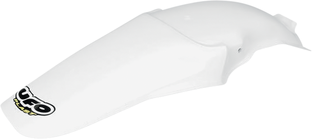 UFO MX Rear Fender - White - Honda HO03627041