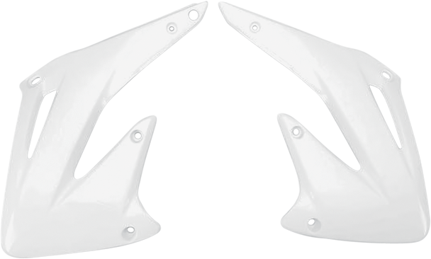 UFO Radiator Covers - White - CRf450 HO03693-041