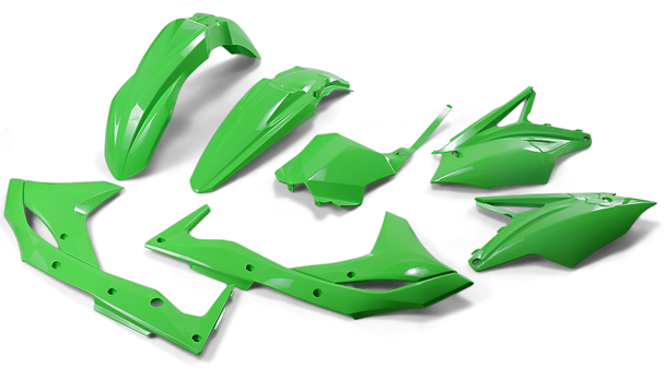 UFO Replacement Body Kit - KX Green - KX450F KAKIT226-026