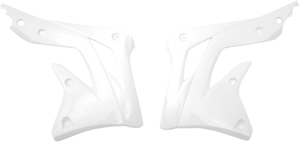 UFO Radiator Shroud - White - KXF 450 KA04719-047