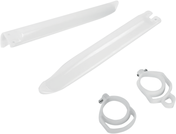 UFO Fork Cover - White - KX - '96-'00 KA03704280