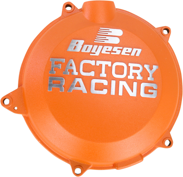 BOYESEN Clutch Cover - Orange - KTM/Husaberg CC-45O