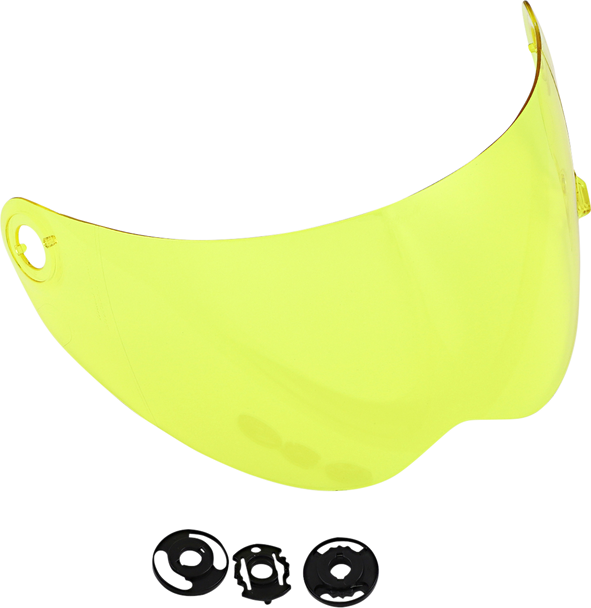 BILTWELL Lane Splitter Gen 2 Shield - Yellow 1112-103